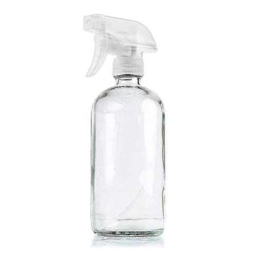 GOOD CHANGE STORE Glass Bottle With Spray Trigger Kitchen Cleaner 500ml 6PK