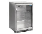 Polar G-Series Back Bar Cooler with Hinged Door Stainless Steel 138Ltr