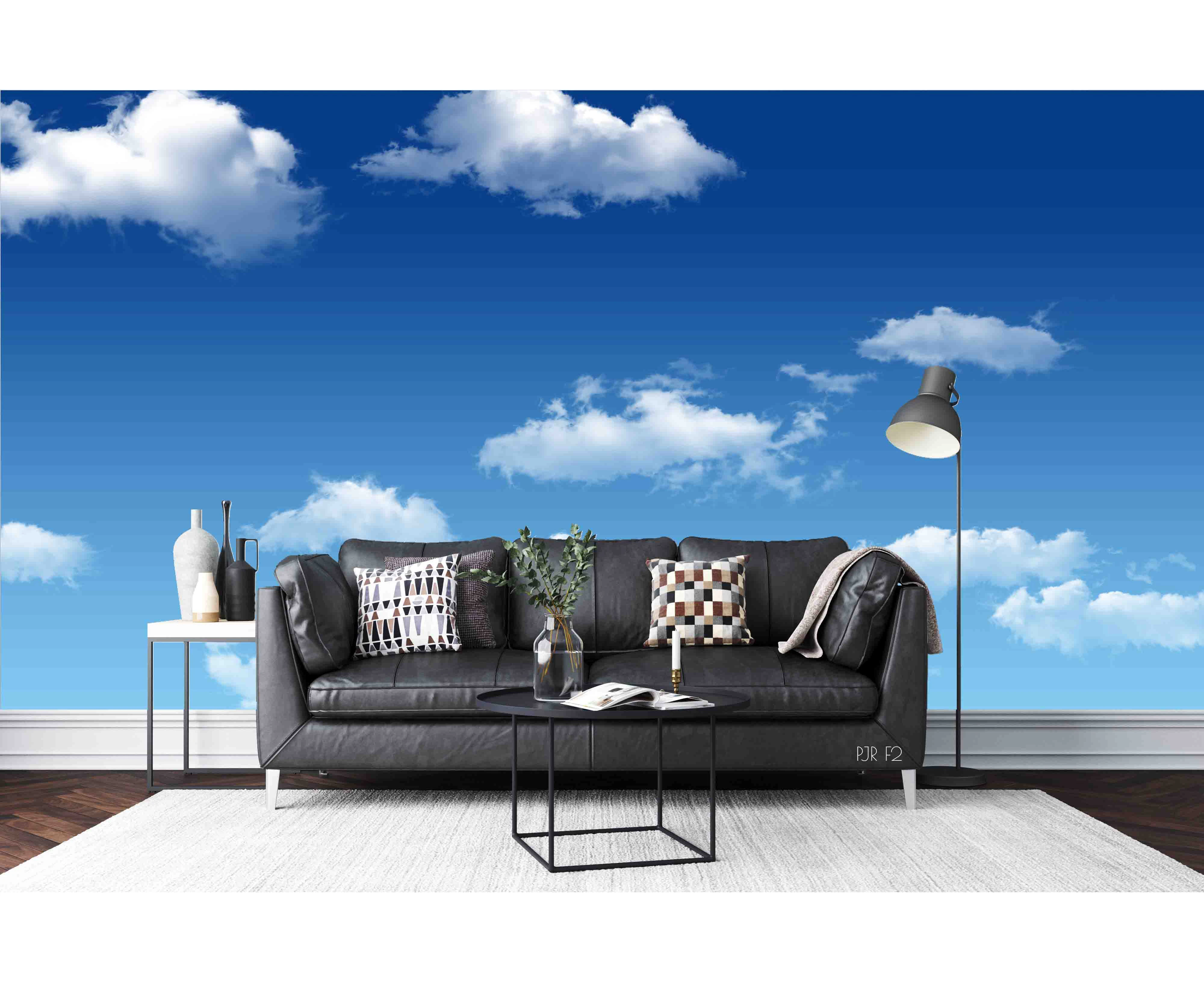 Jess Art Decoration 3D Nature Cloud Sky Wall Mural Wallpaper Wj 2121