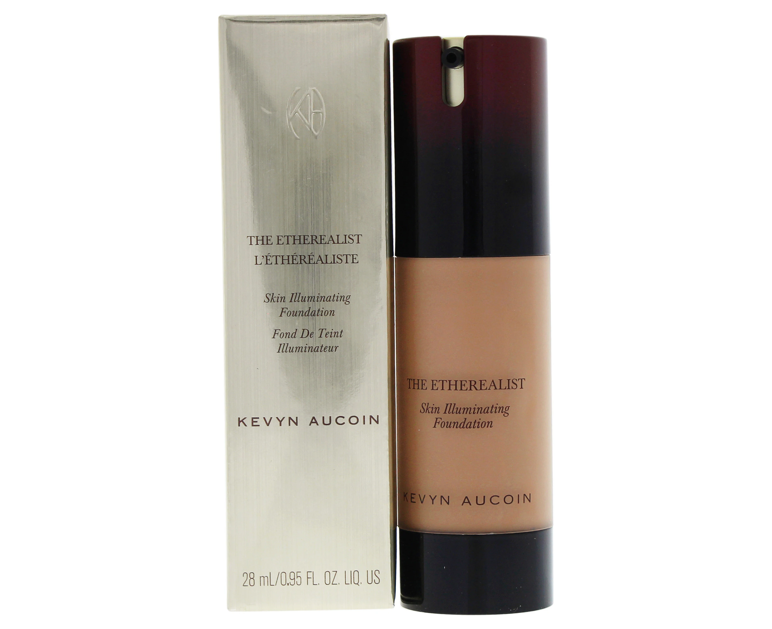 The Etherealist Skin Illuminating Foundation - EF 12 Deep by Kevyn Aucoin for Women - 0.95 oz Foundation