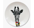 Mustard - Wild Dining - Gina Giraffe Ceramic Dinner Plate