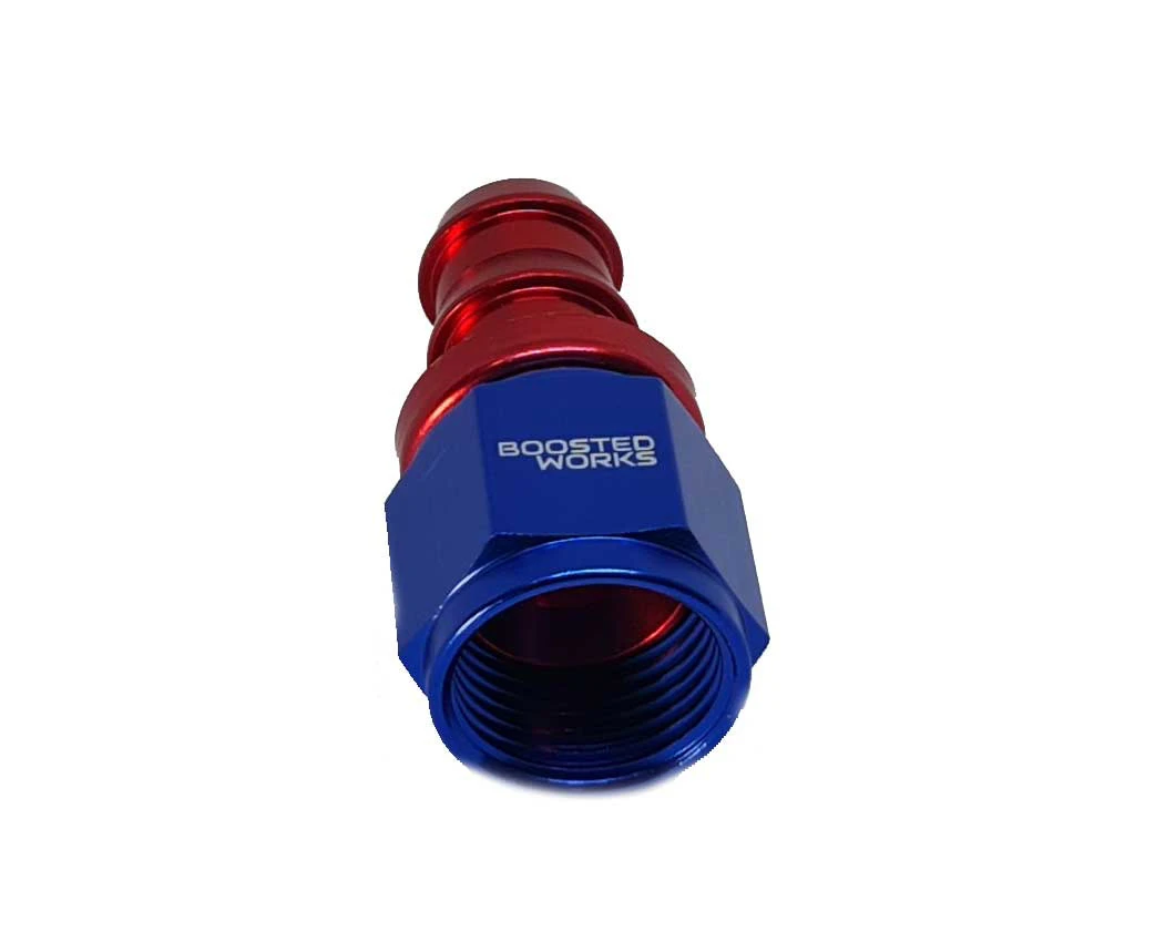 AN4 AN-4 Push Lock Straight Hose End 400 Series