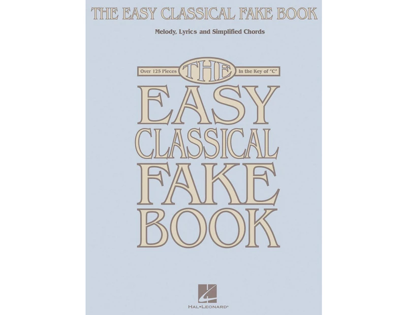 Easy Classical Fake Book In The Key Of C (Softcover Book)