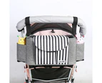 Baby Stroller Organizer Nappy Bag - Grey