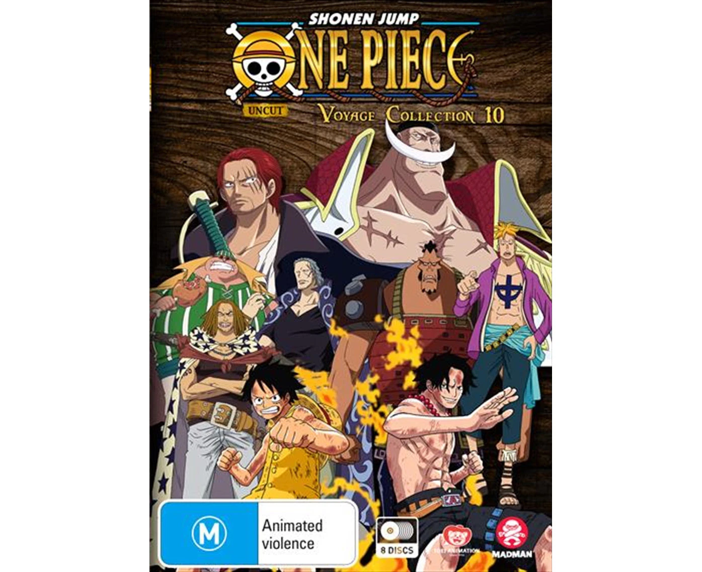 One Piece Voyage Collection 10 Eps 446 491 Dvd