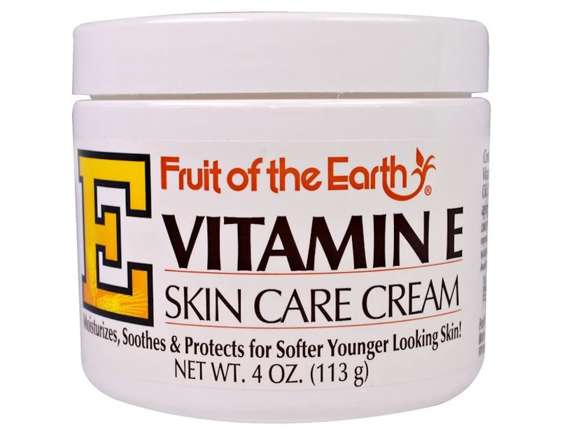 Fruit of the Earth, Vitamin E, Skin Care Cream, 4 oz (113 g)