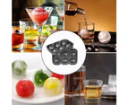 6 Hole Large Ice Cube Tray Ball Maker Big Silicone Mold Sphere Whiskey Round Mould DIY
