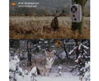 Bluetooth Wireless WiFi Game Trail Camera & Wildlife Security Camera 32MP 1296P Video Motion Activated Night Vision 0.1s Trigger Speed IP66 Waterproof