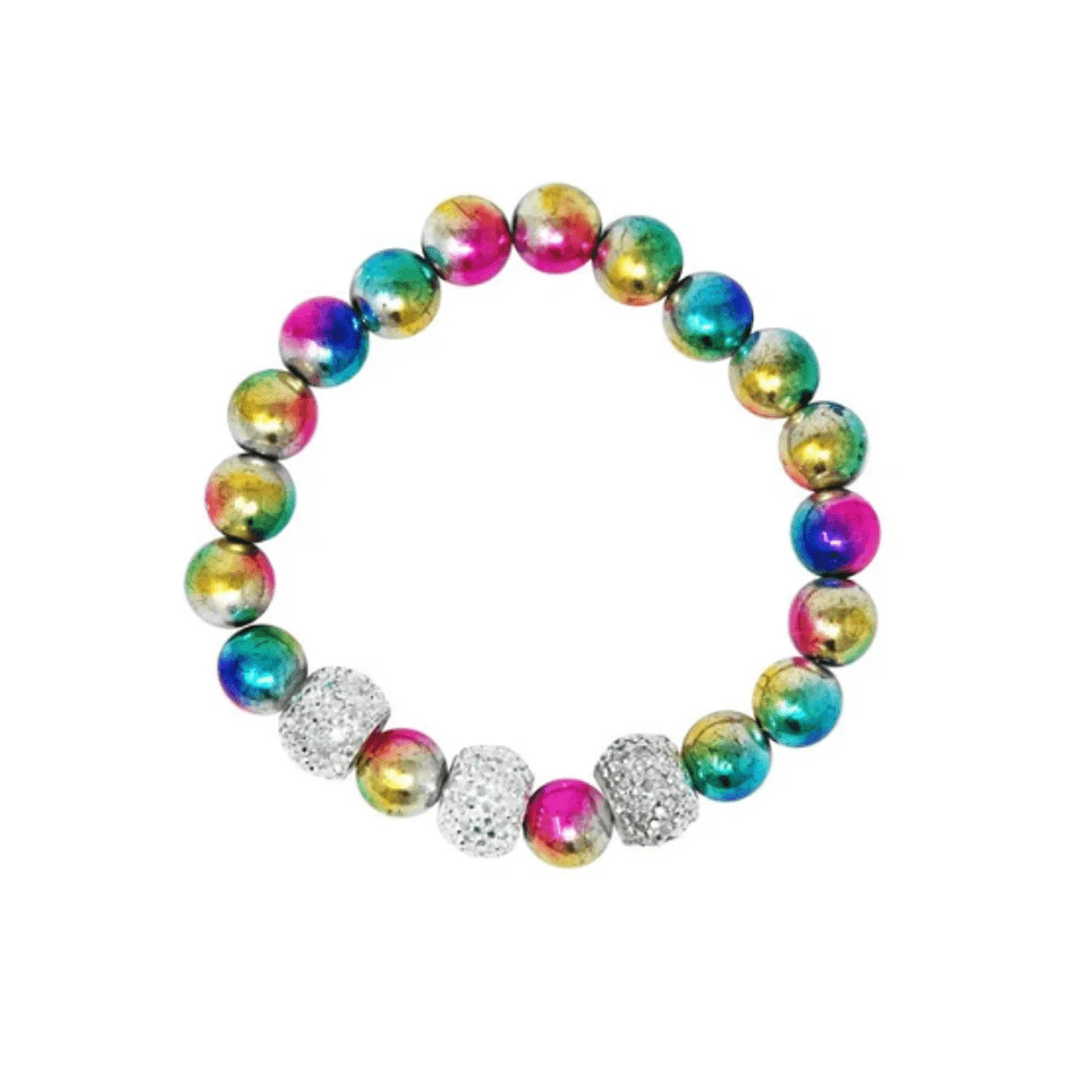 Pink Poppy - Galaxy Pearl Bracelet