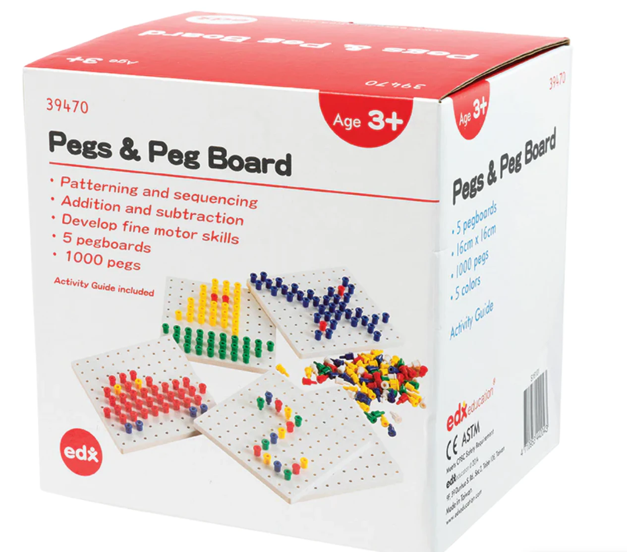 Pegs And Peg Board Set