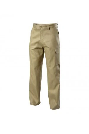 HARD YAKKA GENERATION Y COTTON DRILL TROUSER PANTS WORK WORKWEAR - KHAKI 127S