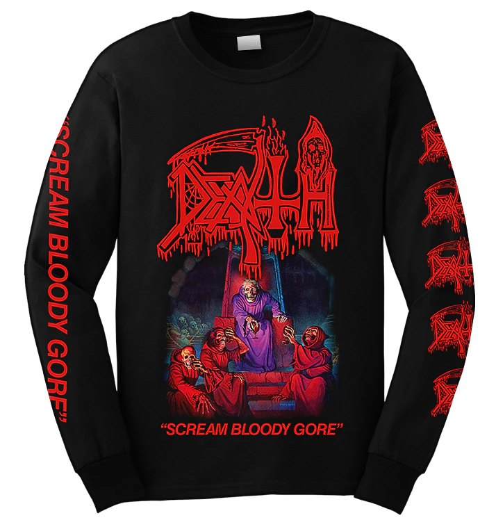 DEATH - 'Scream Bloody Gore' Long Sleeve