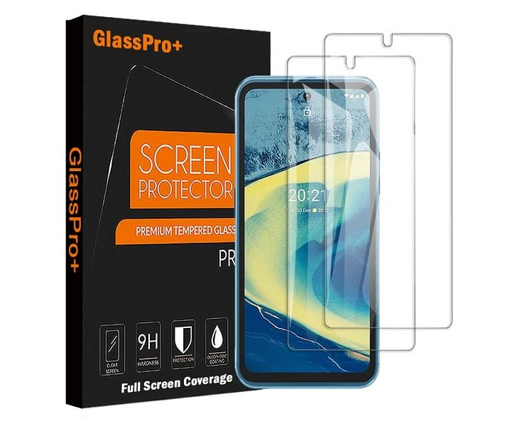 [2 PACK] Nokia XR20 Screen Protector Tempered Glass Screen Protector Guard