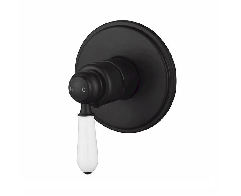 Electroplated Matte Black Bordeaux Shower Mixer