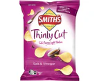 Smiths Thinly Cut Salt and Vinegar Potato Chips Pack 175g