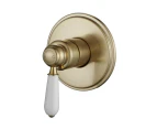 PVD Brushed Bronze Bordeaux Shower Mixer