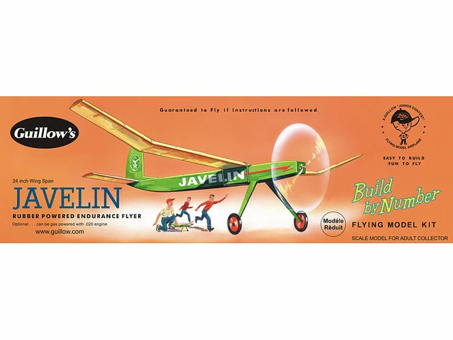 Guillows Javelin 609mm WS Balsa Model Kit