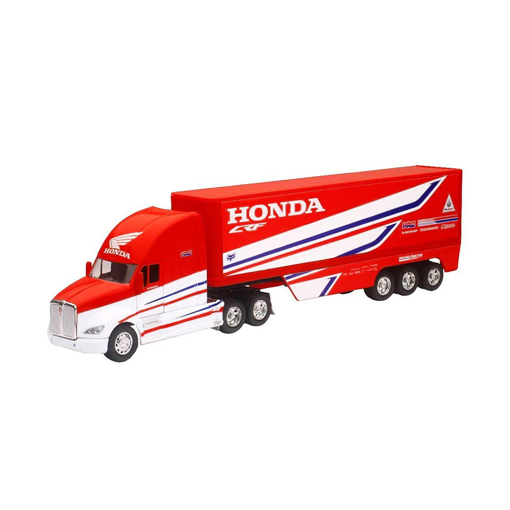 NewRay Licensed 1:32 Scale Kenworth Team Honda HRC Racing Truck Diecast Model Toy