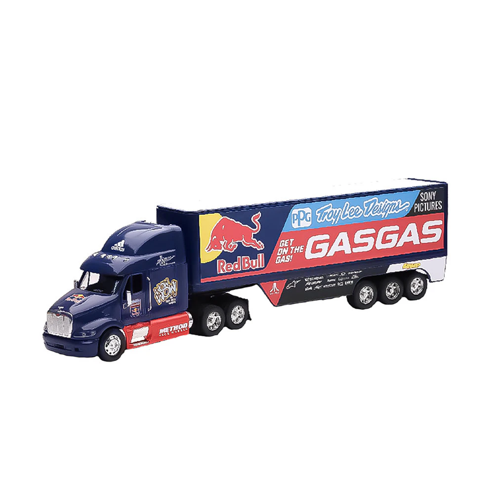 NewRay Licensed 1:32 Scale Gas Gas Racing Team Truck Peterbuilt 2020 Diecast Model Toy