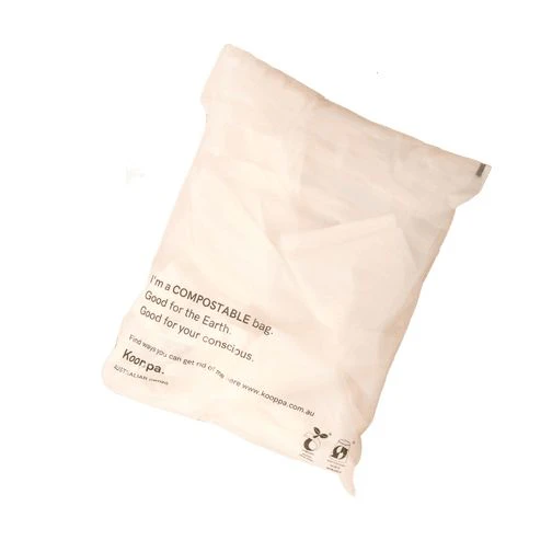 250 X Clear Biodegradable Medium Mailer 250X340mm Compostable Bag Satchels - Clear