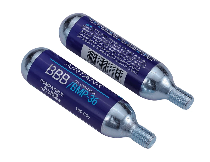 BBB Cycling Co2 Cartridges | BMP-35 | AirTank | Pack Of 2