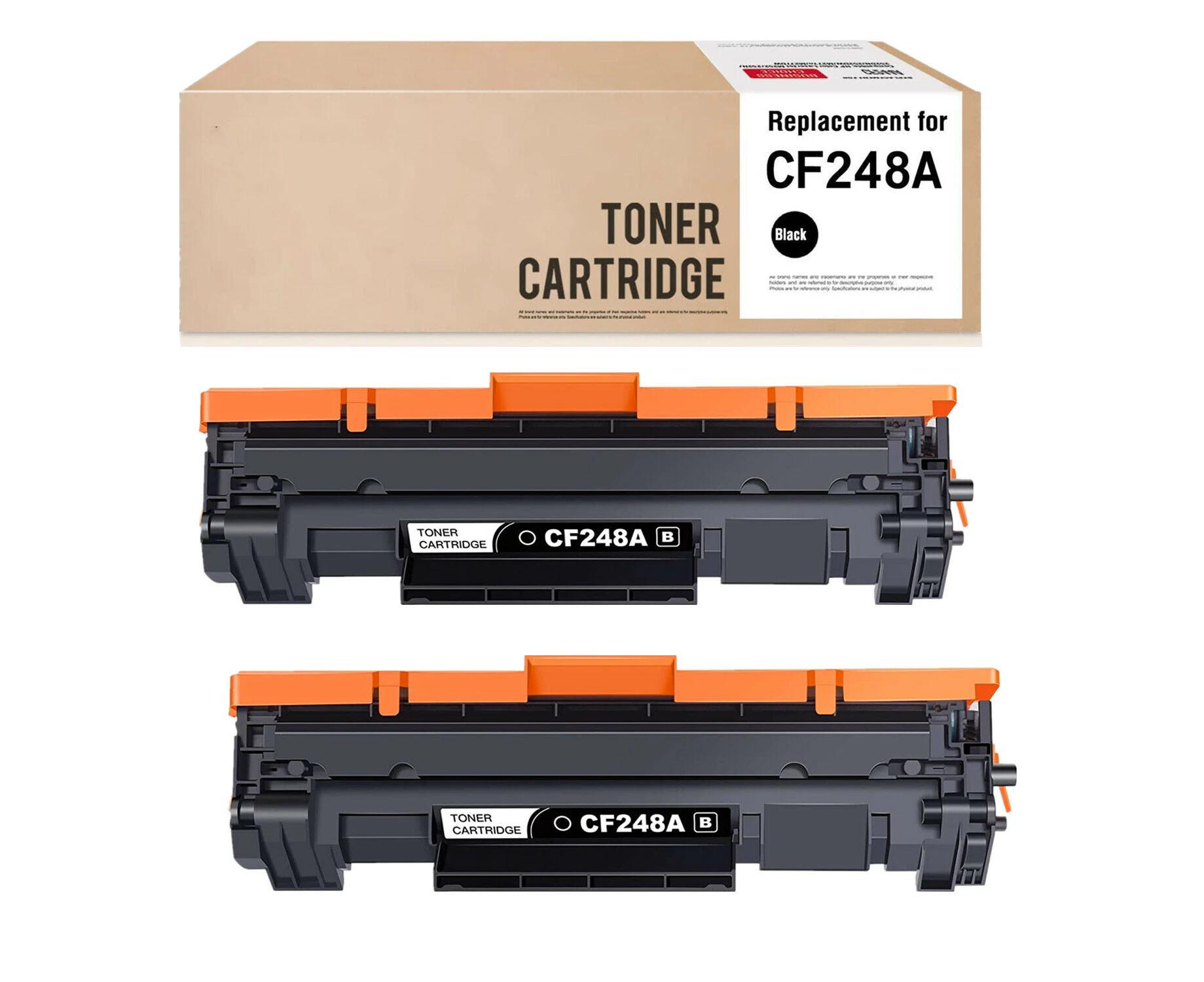 2xCF248A 48A TONER For HP LaserJet PRO M15 M15a M15w M28 M28a M29w