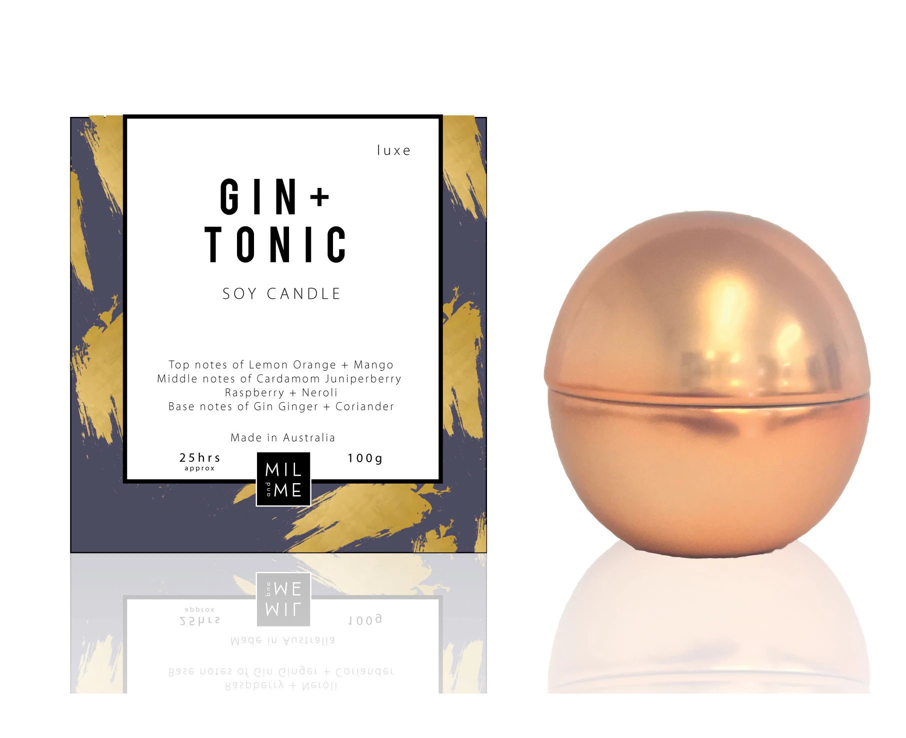 Mil + Me - Luxe Rose Gold Gin + Tonic