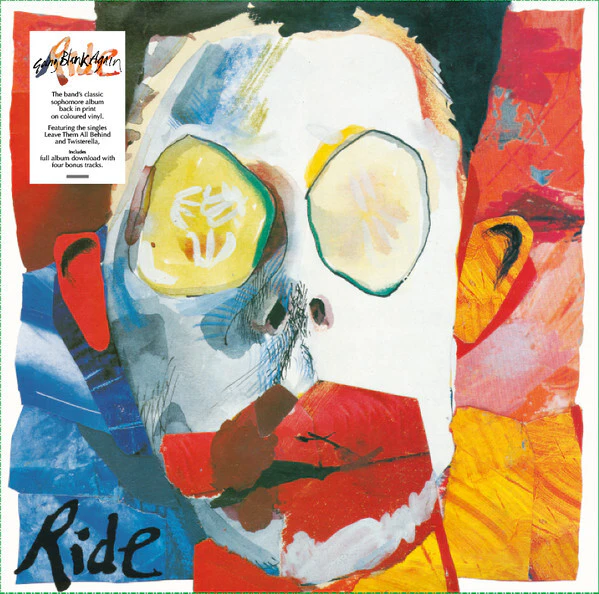 Ride Going Blank Again TRANSLUCENT ORANGE vinyl LP gatefold