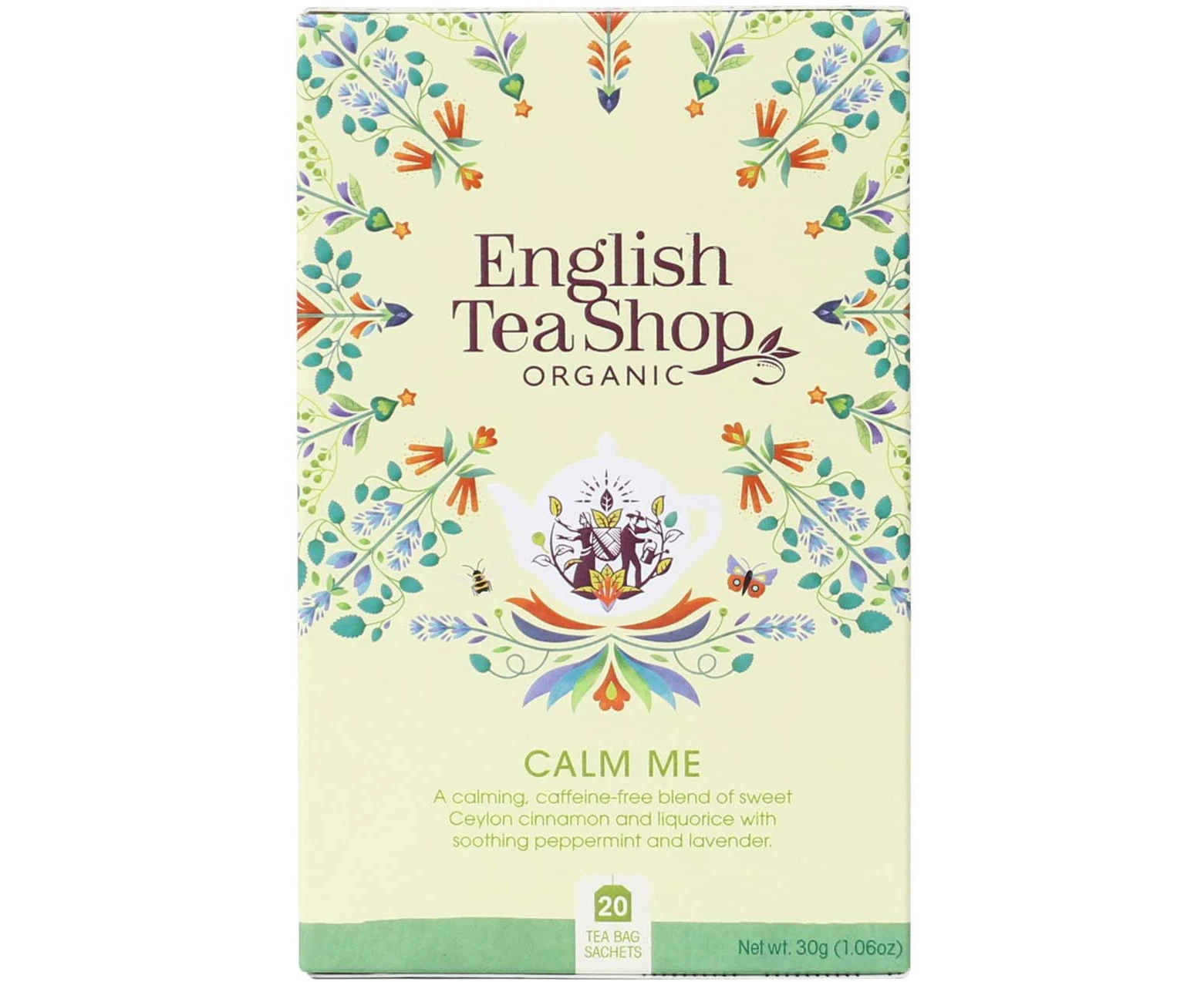 English Tea Shop Organic Wellness Tea Calm Me 20 Teabags *ON SALE*