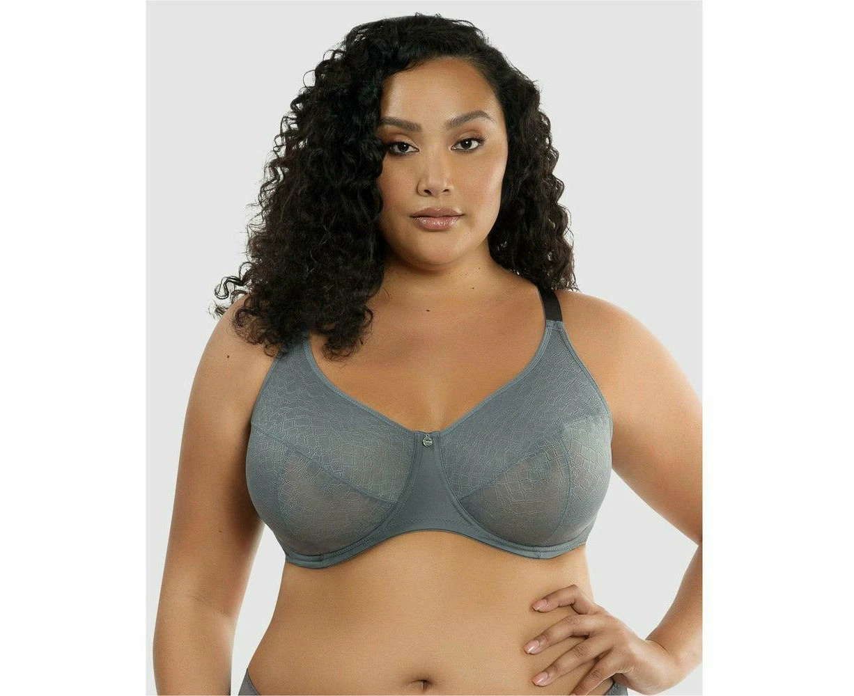 Parfait Enora Underwire Minimiser Bra in Charcoal