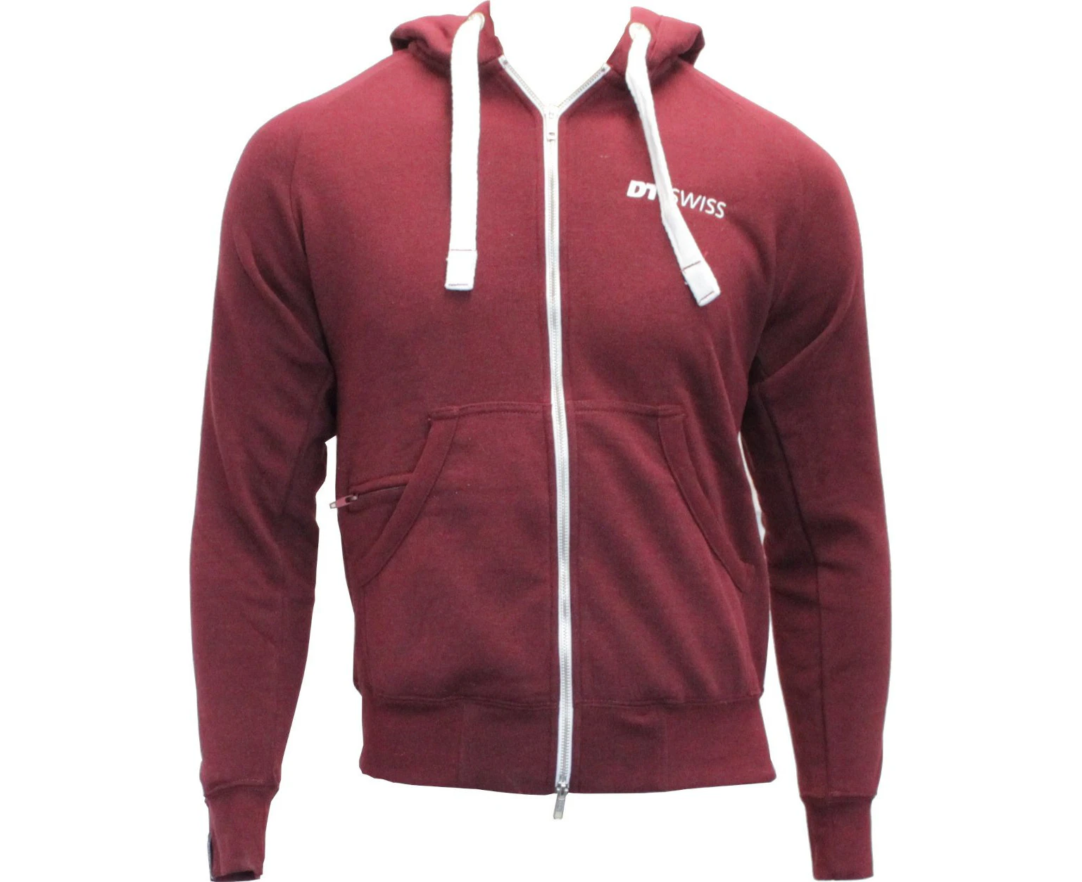 DT Swiss Dark Red Hoodie