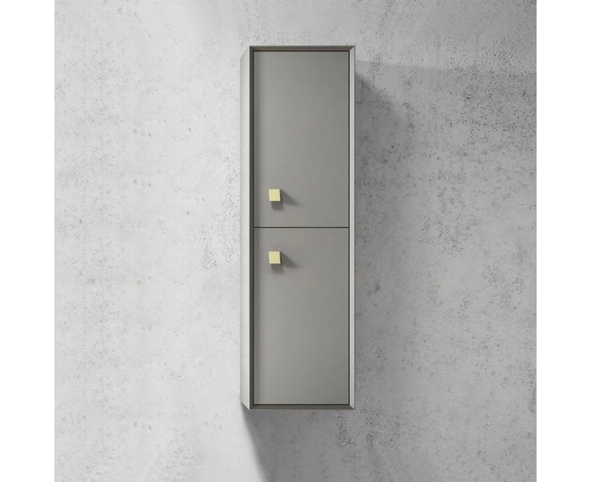 350*300*1200mm Boston Matte Grey Wall Hung Tall Boy