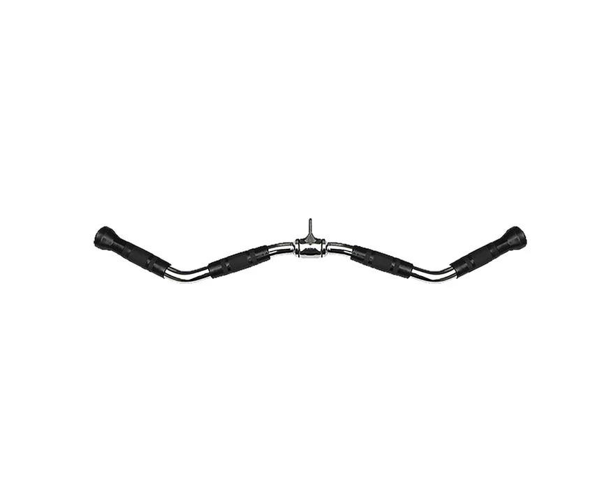 Commercial Gym EZ Curl Pull Down Bar Cable Attachment