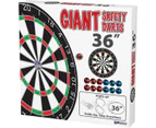 Giant 90cm Diameter Pop-Out Velcro Darts Set