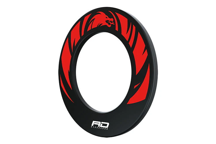 Red Dragon Dart board Surround Red Black