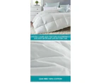 DreamZ 700GSM All Season Goose Down Feather Filling Duvet in King Single Size