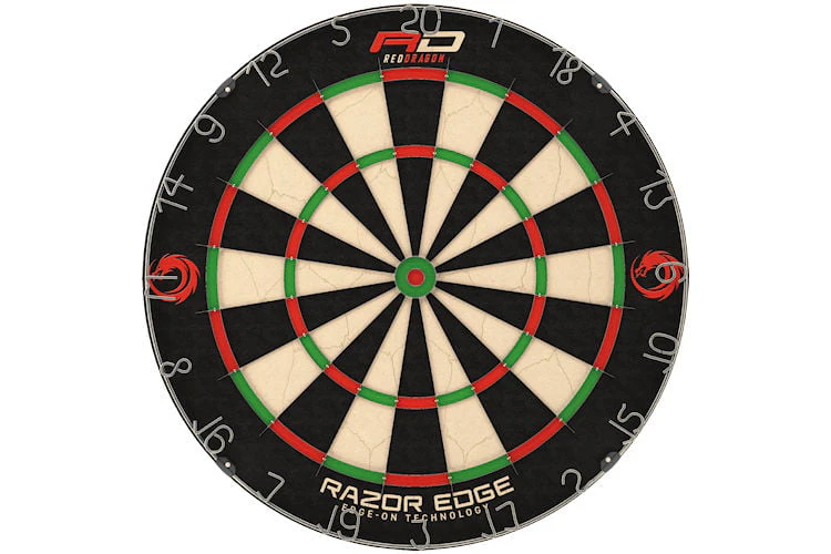 Red Dragon Razor Razoredge Dart Board Professional Level