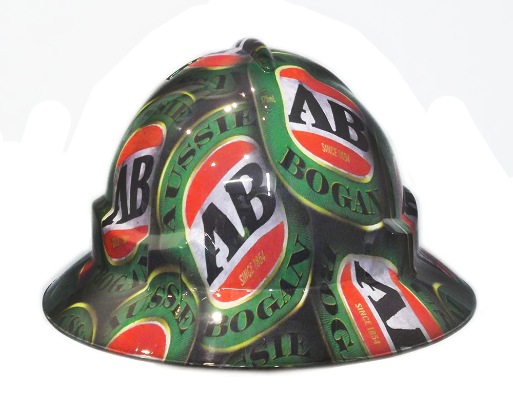 Cool Hard Hats Unisex AUSSIE BOGAN Pro Choice Wide Brim Safety Hard Hat