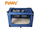 Pawz Pet Travel Carrier Kennel Folding Soft Sided Dog Crate For Car Cage Large L