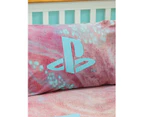 Playstation Marble Single Duvet Cover and Pillowcase Set