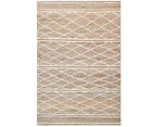 Designer Natural Jute Rug-Andes 1122-Natural/Ivory