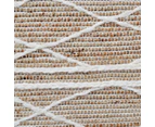 Designer Natural Jute Rug-Andes 1122-Natural/Ivory