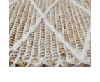 Designer Natural Jute Rug-Andes 1122-Natural/Ivory