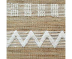 Designer Natural Jute Rug-Andes 1123-Natural/Ivory