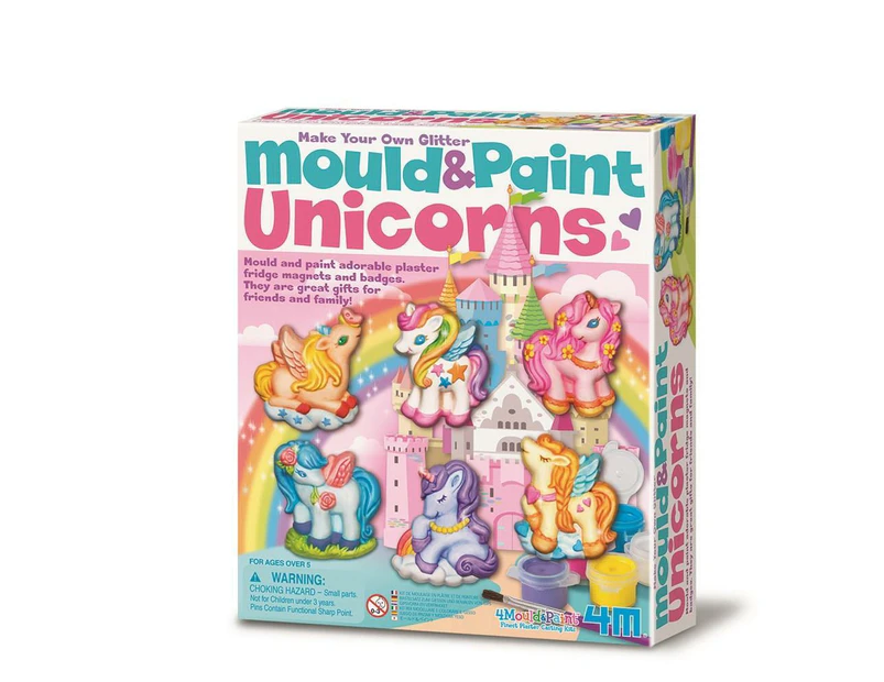 4M Mould & Paint Unicorn Kit