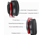 B39 Wireless Bluetooth V5.0 Headset (Black Red)