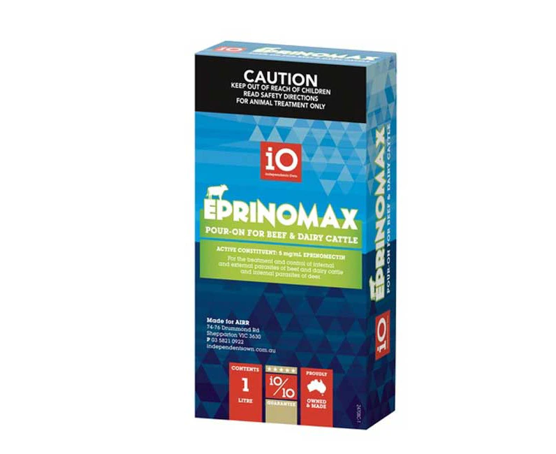 iO Eprinomax Cattle Pour On Drench (Equiv To Eprinex) 1 Litre