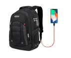 Laptop Backpack 15.6 Inch Laptops Tablets Storage Bag Usb Charging Port Combination Lock