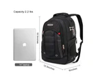 Laptop Backpack 15.6 Inch Laptops Tablets Storage Bag Usb Charging Port Combination Lock