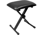 Portable Piano Stool Adjustable 3 Way Folding Keyboard Seat Bench Chair